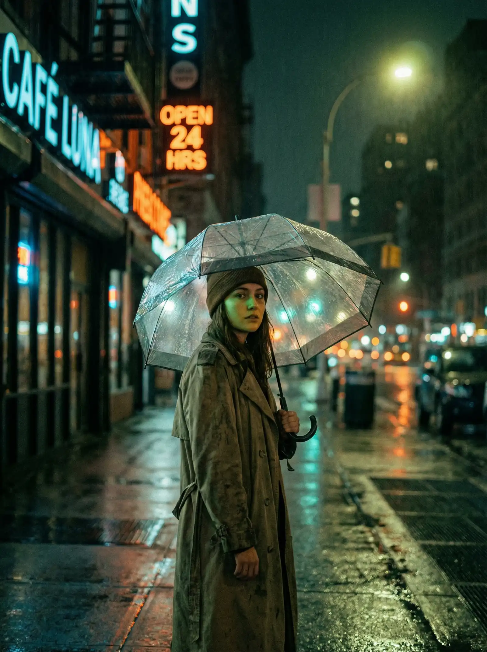 飞机杯女神 本周佳作 - 雨夜独行